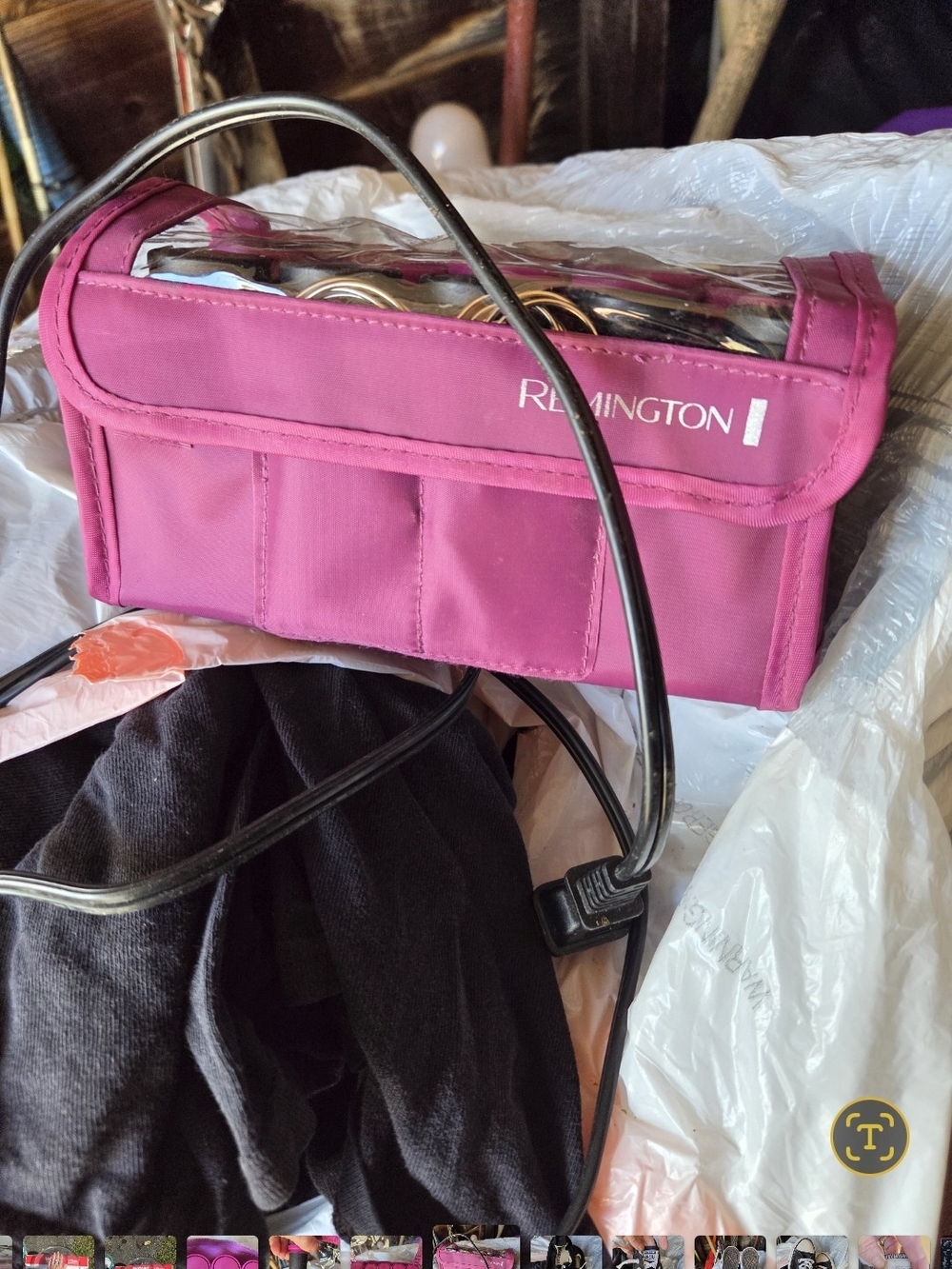 Remington Pink Travel Hair Rollers